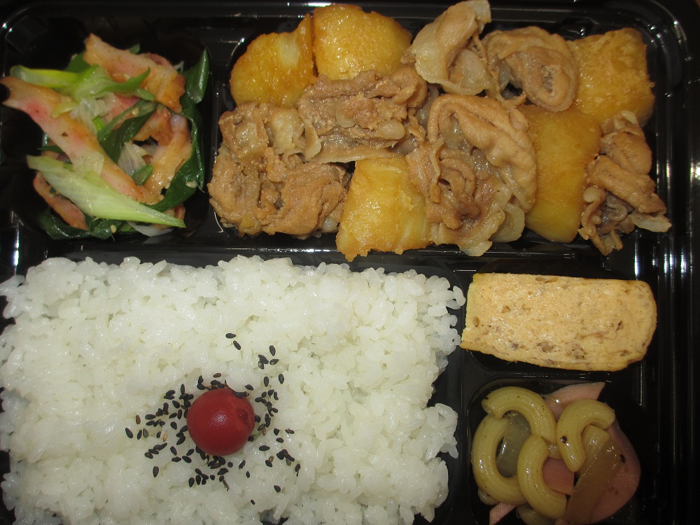 豚肉とジャガイモの甘辛煮