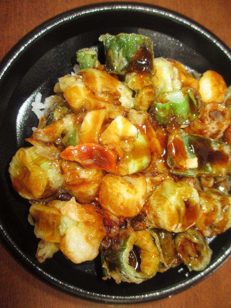 かき揚げ丼