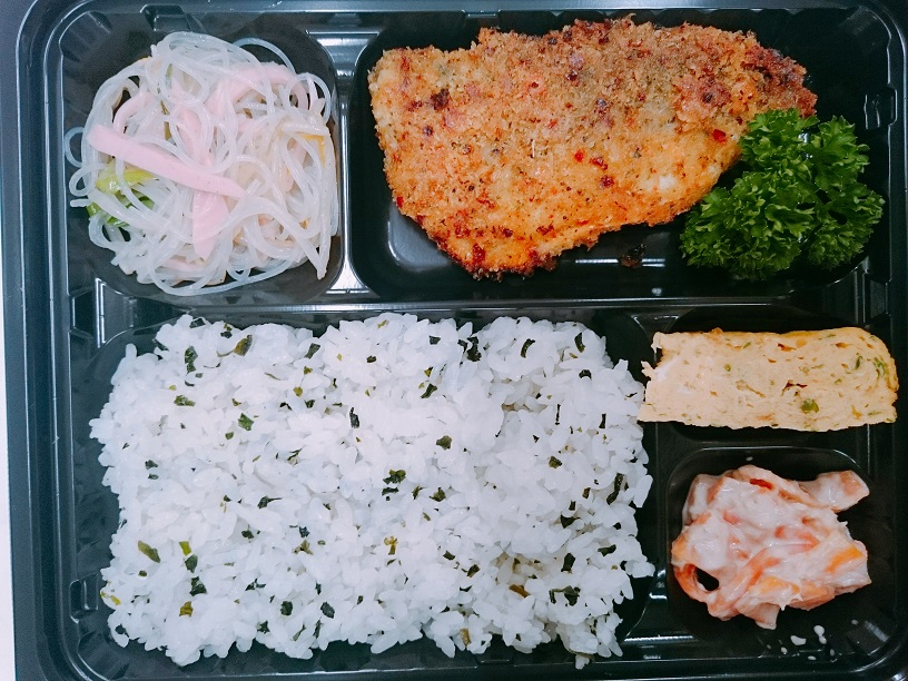 あじの香草パン粉焼き