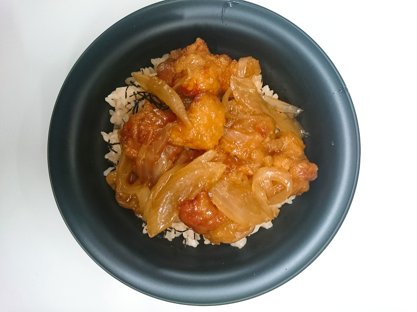 とりの甘辛丼