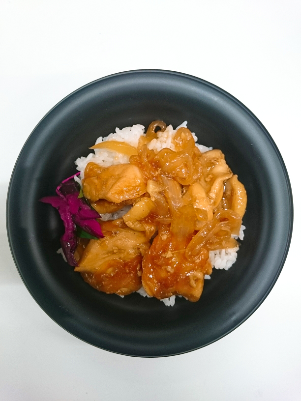 とりの甘酢丼