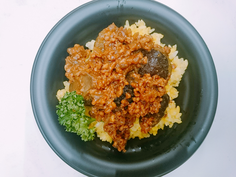 なすのドライカレー