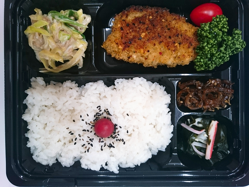 アジの香草パン粉焼き