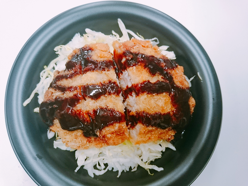 メンチソースカツ丼