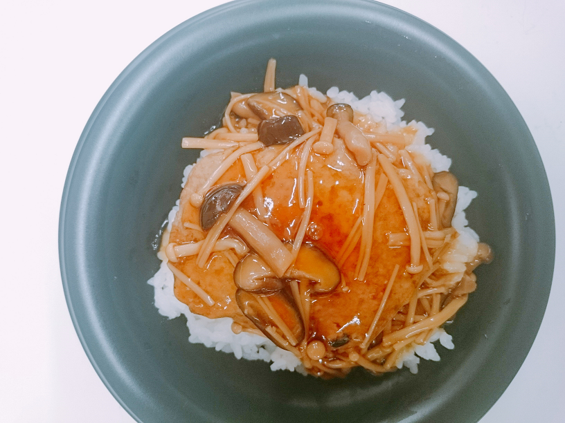和風ハンバーグ丼