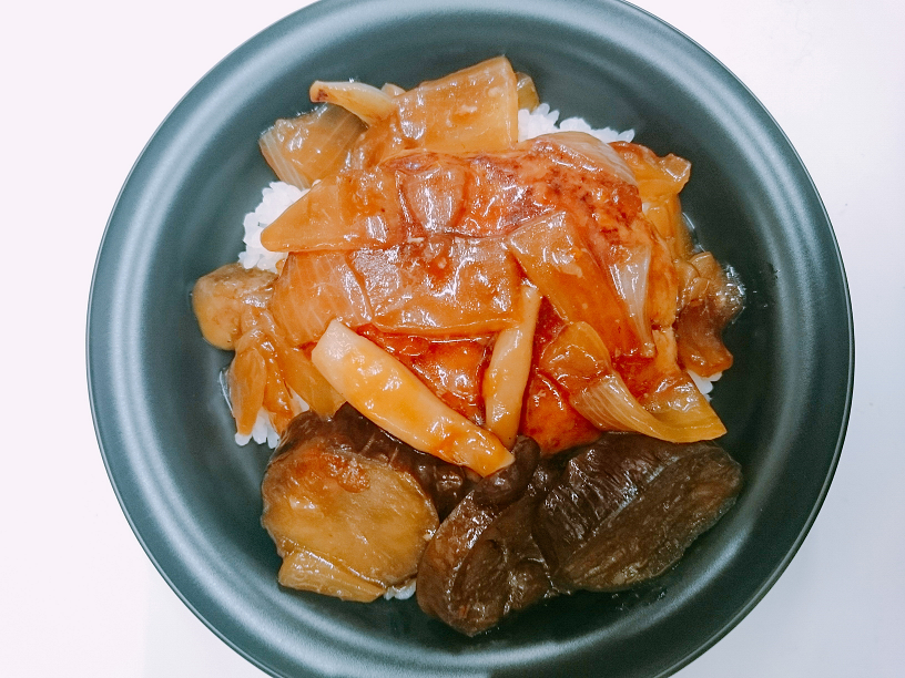 和風ハンバーグ丼
