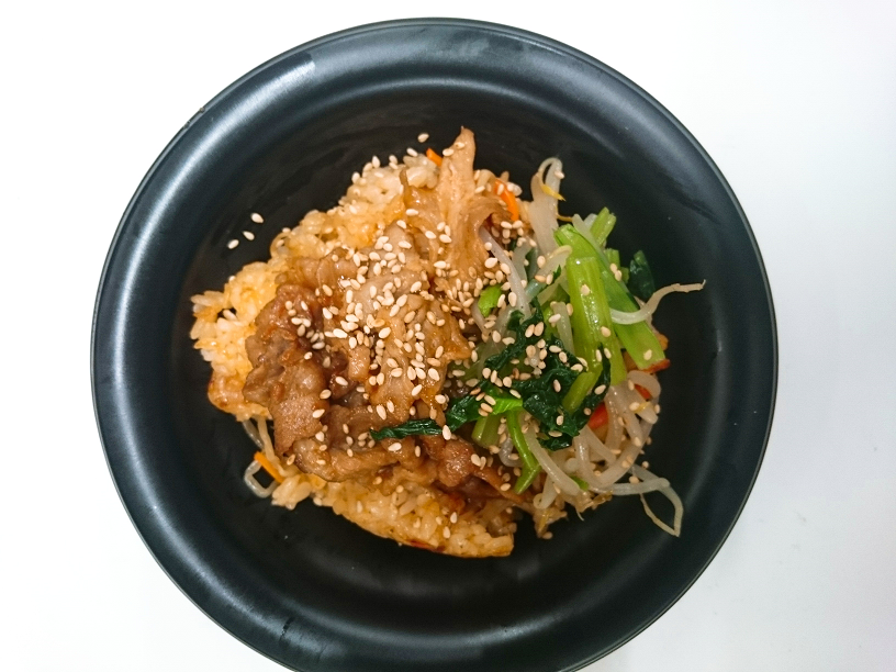 焼きビビンバ丼