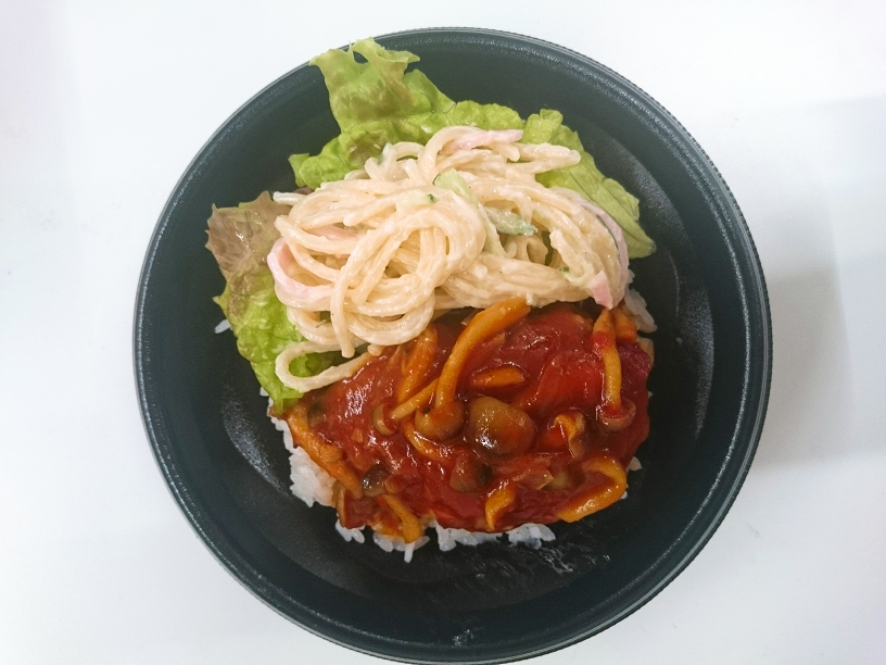 煮込みハンバーグ丼