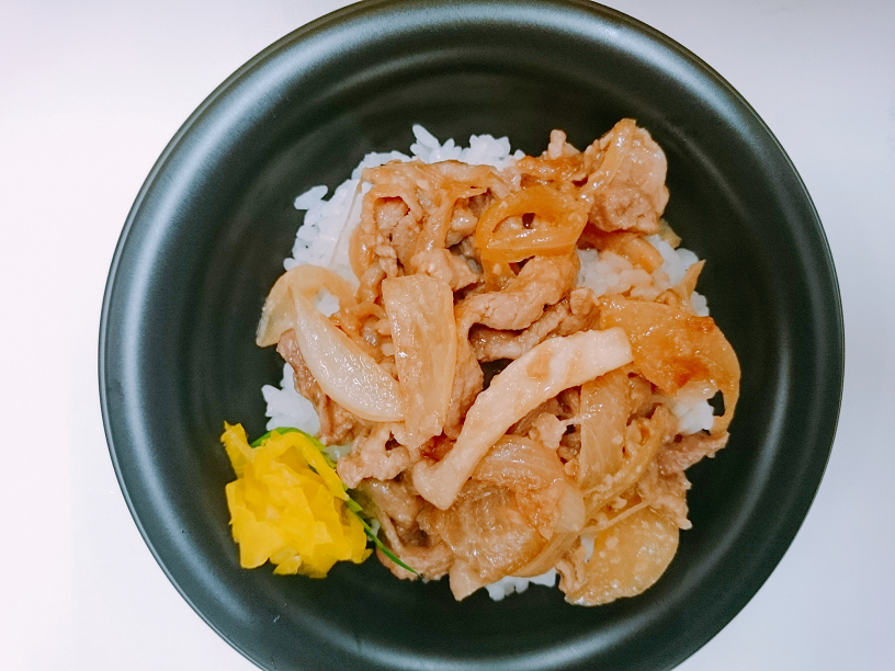 豚みそ焼き丼
