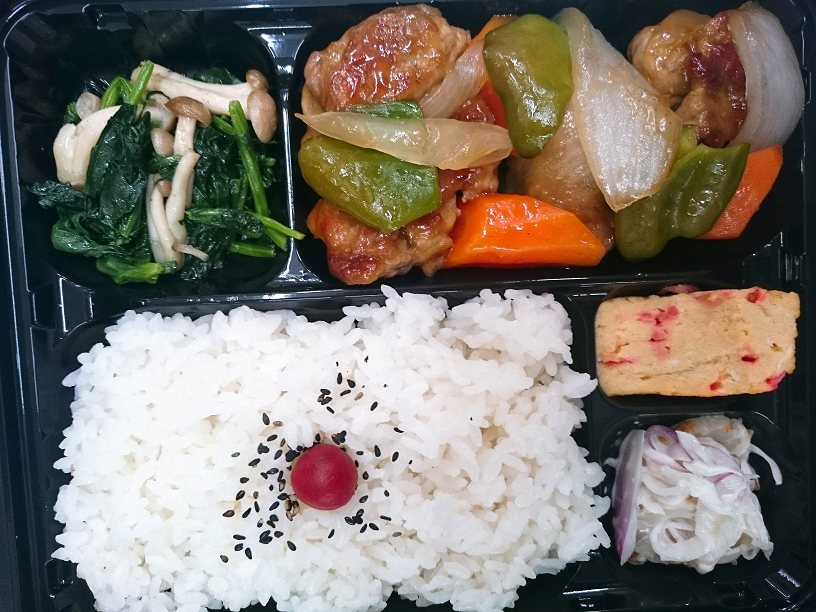 豚肉の酢豚風